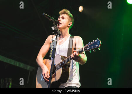 Nottingham, Royaume-Uni. 27 Juin, 2015. L'exécuter à Vamps Sherwood Pines, 2015 © Myles Wright/ZUMA/ZUMAPRESS.com/Alamy fil Live News Banque D'Images