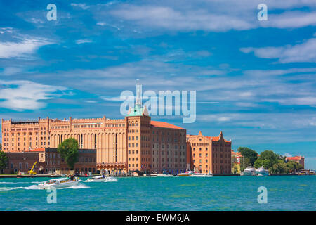 Il Molino Stucky sur Giudecca, Venise, Italie Banque D'Images