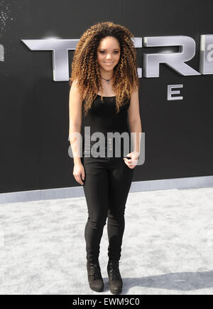 Los Angeles, Californie, USA. 28 Juin, 2015. Jadagrace assistant à la première de Los Angeles ''Terminator Genisys'' tenue à l'Kodak Theater à Hollywood, Californie le 28 juin 2015. 2015 : Crédit D. Long/Globe Photos/ZUMA/Alamy Fil Live News Banque D'Images