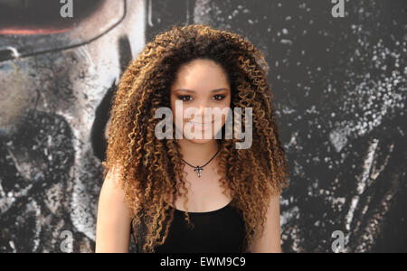 Los Angeles, Californie, USA. 28 Juin, 2015. Jadagrace assistant à la première de Los Angeles ''Terminator Genisys'' tenue à l'Kodak Theater à Hollywood, Californie le 28 juin 2015. 2015 : Crédit D. Long/Globe Photos/ZUMA/Alamy Fil Live News Banque D'Images