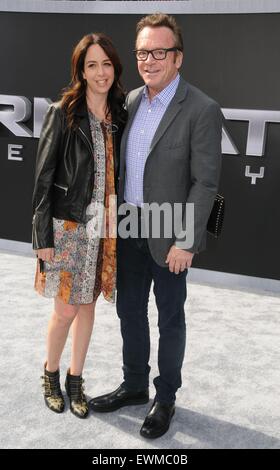 Californie, USA. 28 Juin, 2015. Jun 28, 2015 - La Californie - l'acteur Tom Arnold à la "Terminator Genisys' Los Angeles Premiere tenue au Kodak Theater, Hollywood. Crédit : Paul Fenton/ZUMA/Alamy Fil Live News Banque D'Images