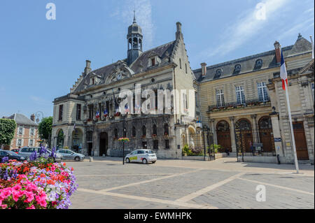 Hôtel de Ville, Noyon Banque D'Images