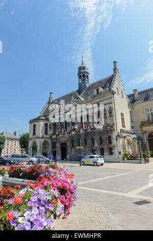 Hôtel de Ville, Noyon Banque D'Images