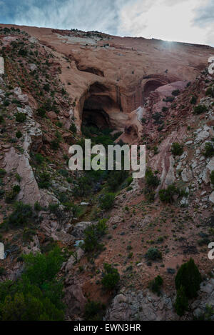 Capitol Reef National Park Pont Naturel Brimhall Banque D'Images