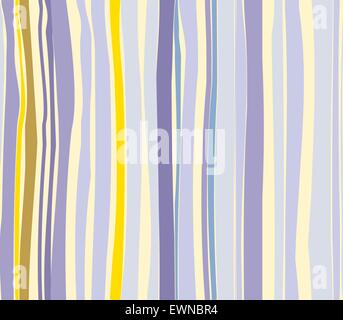 Résumé dessiné à la main motif transparent. Rayures aléatoire colorés en jaune et violet Illustration de Vecteur