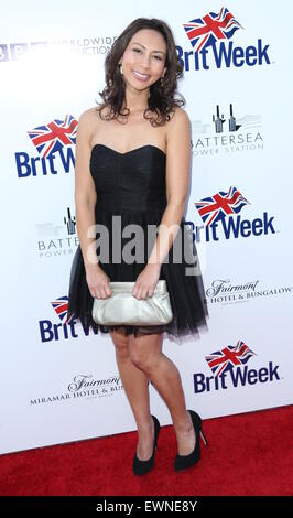 BritWeek 2015 : 9e Semaine annuelle de Brit lancer au consul britannique généraux Residence - Arrivées avec : Caroline Artiss Où : Los Angeles, California, United States Quand : 21 Avr 2015 Banque D'Images