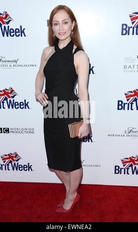 BritWeek 2015 : 9e Semaine annuelle de Brit lancer au consul britannique - Résidence Les généraux comprennent des arrivées : Lotte Verbeek Où : Los Angeles, California, United States Quand : 21 Avr 2015 Banque D'Images