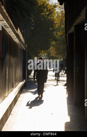 Tôt le matin, Southbank, Melbourne, Australie Banque D'Images