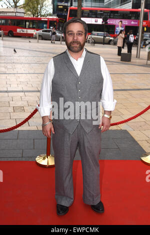 Bugsy Malone - presse nuit & afterparty tenue au Lyric Hammersmith, arrivées. Avec : Andy Nyman Où : London, Royaume-Uni Quand : 28 Avr 2015 C Banque D'Images