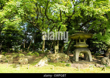 Kyu-Iwasaki-tei Gardens, Taito-Ku, Tokyo, Japon Banque D'Images