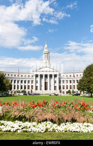 Bâtiment de la Cour de comté de Denver, Colorado, USA Banque D'Images