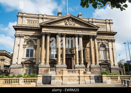 L'extérieur de l'ancienne Cour des Sessions Comté maison à côté de Walker Art Gallery, Liverpool, l'Union et d'unir l'Angleterre,Merseyside.Royaume-uni,l'Europe. Banque D'Images