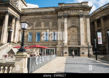 Bibliothèque centrale primé,Liverpool Banque D'Images