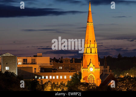 Église dans le centre de Saskatoon. Saskatoon, Saskatchewan, Canada Banque D'Images