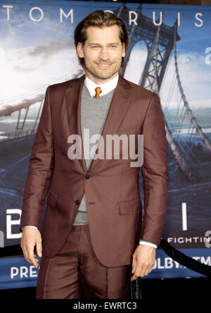 Nikolaj Coster-Waldau au 'Oblivion' Los Angeles Premiere Banque D'Images