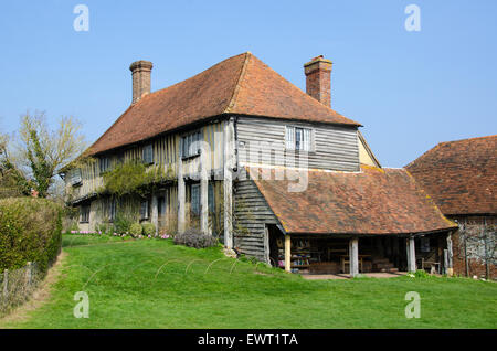 Smallhythe Place, près de Tenterden, Kent. L'accueil de l'époque victorienne, actrice Ellen Terry, jusqu'à sa mort en 1928. Banque D'Images