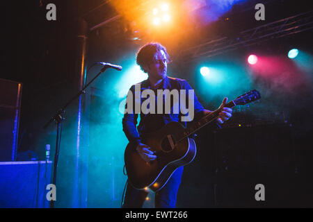 Nottingham, Royaume-Uni. 30 Juin, 2015. Black Rebel Motorcycle Club effectuer à Nottingham Rock City, 2015 Credit : Myles Wright/ZUMA/ZUMAPRESS.com/Alamy fil Live News Banque D'Images