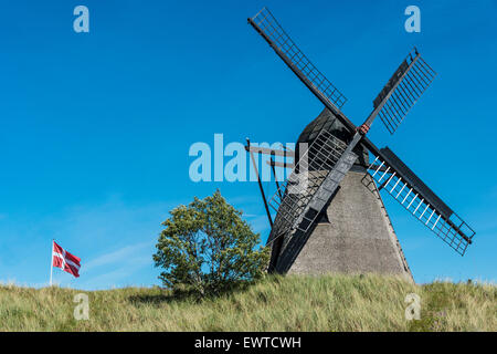 Moulin à Skagen par- og Egnsmuseum, Skagen, Région Nord du Jutland, Danemark Banque D'Images