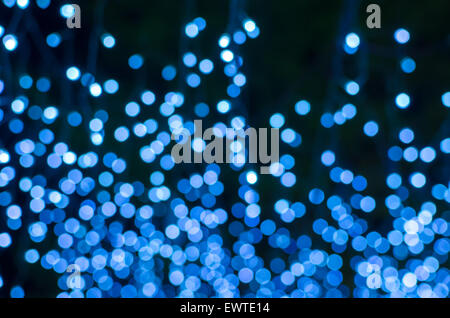 Bokeh abstract bleu pâle Banque D'Images