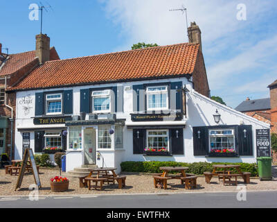 L'Ange public house Market Square North Yorkshire Angleterre Easingwold Banque D'Images