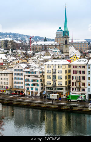 L'horizon de Zurich Suisse, Europe Banque D'Images