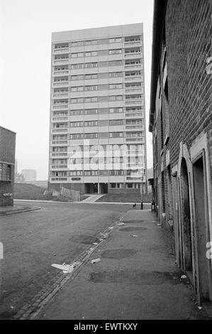 Le logement, Birmingham, 16 septembre 1967. Banque D'Images