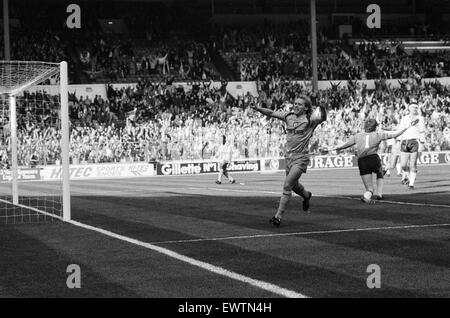 Luton Town 1-4 Lecture, 1988 Finale de la Coupe du Simod, stade de Wembley, Londres, dimanche 27 mars 1988. Neil Smillie Banque D'Images