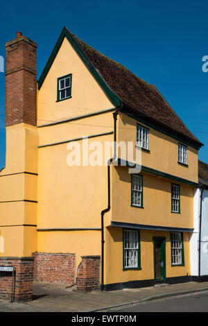 Maison médiévale sur la rue King's Head, Harwich, Essex, Angleterre, Royaume-Uni Banque D'Images