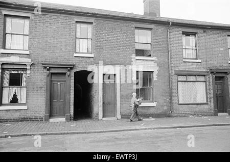 Le logement, Birmingham, 16 septembre 1967. Banque D'Images