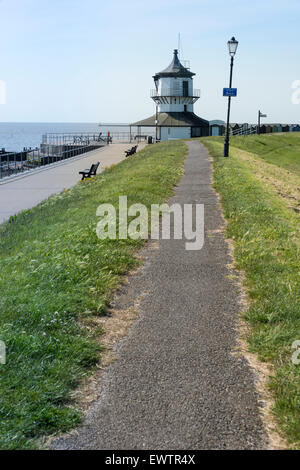 18e siècle La Basse Harwich Lighthouse (Harwich Maritime Museum), Harwich, Essex, Angleterre, Royaume-Uni Banque D'Images