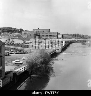 La ville de Durham, comté de Durham. 24 mai 1969. Banque D'Images