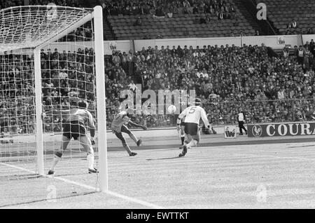 Luton Town 1-4 Lecture, 1988 Finale de la Coupe du Simod, stade de Wembley, Londres, dimanche 27 mars 1988. Michael Gilkes Banque D'Images