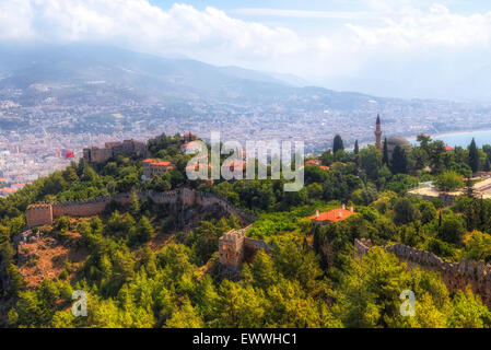 Alanya, Antalya, Anatolie, Turquie Banque D'Images