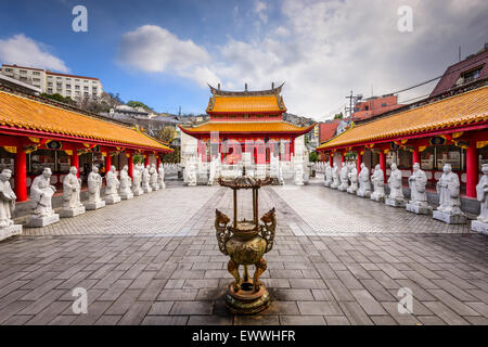 Nagasaki, Japon à Confucius Shrine. Banque D'Images