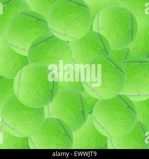 Balle de tennis de couleur vert exotique comme arrière-plan sport Banque D'Images