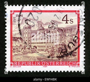 Autriche - circa 1984 : timbre imprimé en Autriche Banque D'Images
