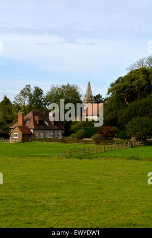 Le village de South Stoke, près de Arundel, West Sussex UK Banque D'Images