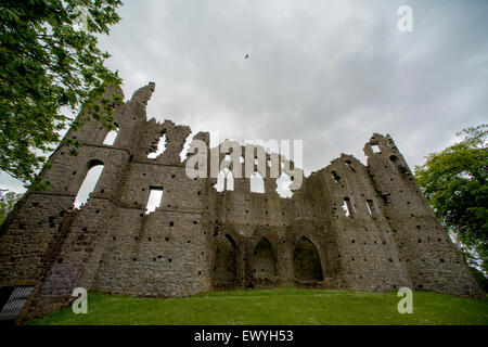 Le mur jaloux en Irlande. Banque D'Images