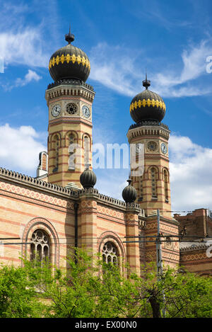 Synagogue de la rue Dohány, Budapest, Hongrie Banque D'Images