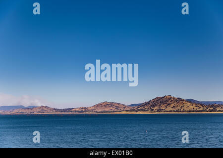 Hume Dam, au frontière de Nouvelles Galles du Sud et Victoria, Australie Banque D'Images