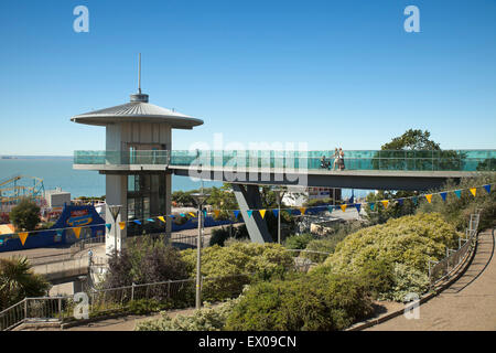 Pier Hill lift, Southend on Sea. Banque D'Images