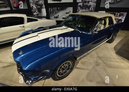 A/C à la Carroll Shelby Cobra Museum à Las Vegas. Banque D'Images