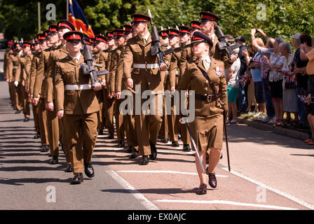 Adieu à la garnison Festival, Bordon, Hampshire, Royaume-Uni. Samedi 27 Juin 2015 (Journée des Forces armées). Banque D'Images