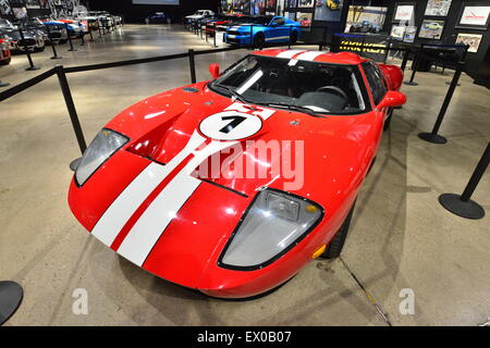 Ford GT-40 au musée Carole Shelby à Las Vegas Banque D'Images