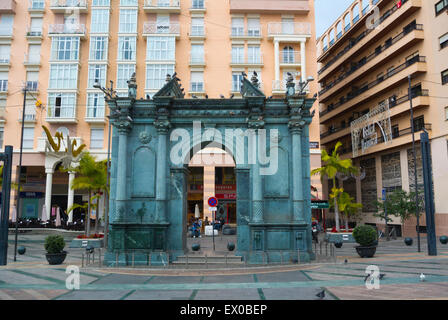 De Triomphe, Plaza de los Reyes, place principale, Ceuta, enclave espagnole dans le Maroc, l'Afrique du Nord Banque D'Images