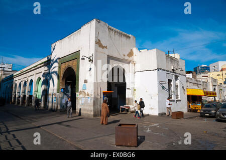 Marche Central, le marché Central, Casablanca, Maroc, Afrique du Nord Banque D'Images