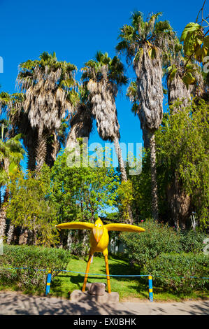 La vallée des oiseaux, Bird Valley, parc, Agadir, Maroc du Sud, l'Afrique du Nord Banque D'Images