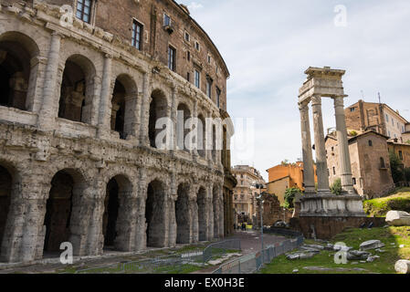 Marcello Theatre à Rome Banque D'Images