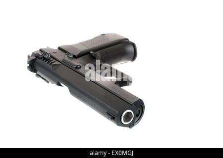 Arme militaire isolé sur fond blanc Banque D'Images