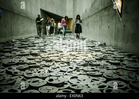 Vide la mémoire dans le musée juif, Berlin Banque D'Images